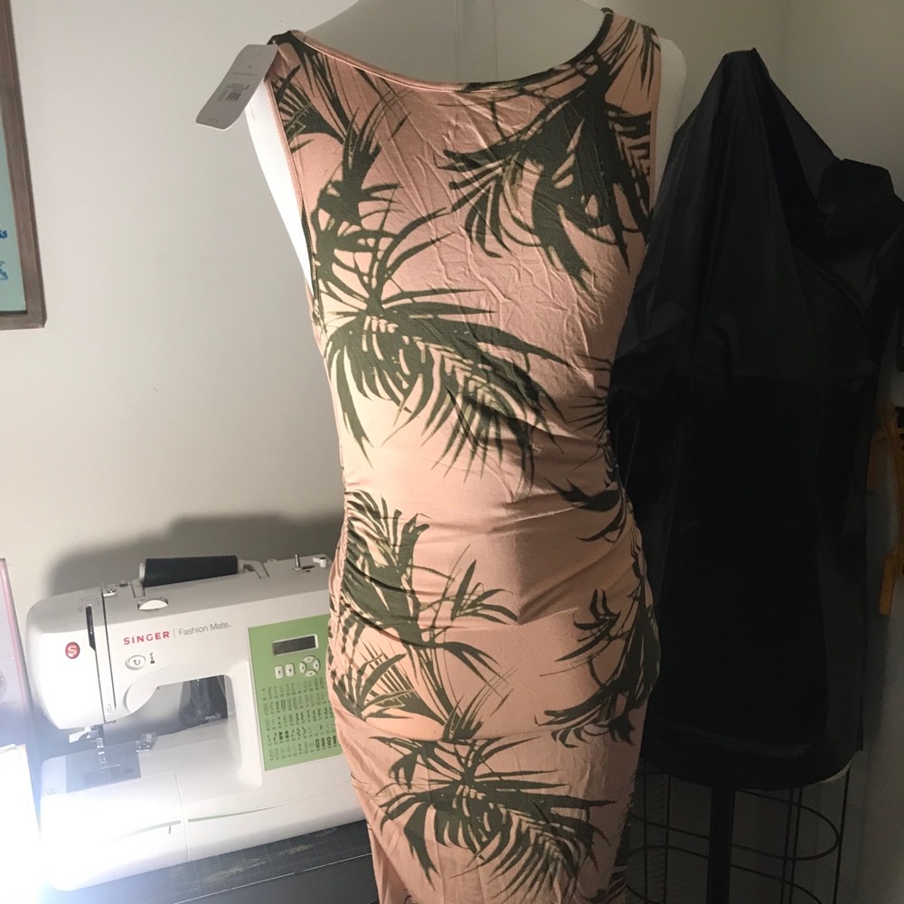 Isabel Maternity sleeveless maxi dress